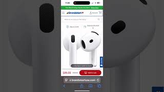 AirPods 4 on sale at Brandsmart airpods [upl. by Ocimad644]