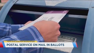 USPS claims it’s prepared for influx of mailin ballots [upl. by Rothstein]