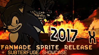 2017 X FANMADE SPRITE RELEASE  SUBTERFUGE SHOWCASE  SONIC LEGACY  FRIDAY NIGHT FUNKIN [upl. by Pinebrook]