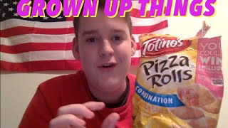 Grown Up Things How To  Cook Totinos Pizza Rolls [upl. by Arther]