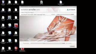 Instalar paquete de lenguaje para AutoCAD 2016 [upl. by Ccasi]