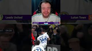 A comfortable win this time Leeds vs Luton goal reactions [upl. by Wilmer]