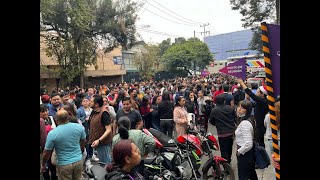 Se registra fuerte sismo epicentro en Puebla y se siente en CDMX [upl. by Aicat]