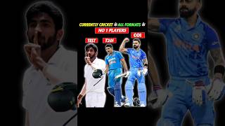 Currently Cricket के All Formats में No1 Players कौन कौन हैं [upl. by Jacobsen]