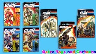 GI Joe Real American Hero Recondo Blowtorch Ripcord Mutt Yunkyard Retro Toys and Cartoons [upl. by Hedges]