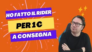 Quanto guadagna un rider ecco la mia esperienza [upl. by Seitz23]