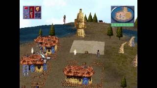 Populous The Beginning  PS1 Gameplay [upl. by Mashe]