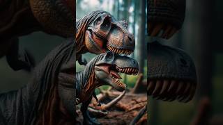 Trex vs Giganotosaurus animalbattle wildanimal wildanimals [upl. by Anircam]