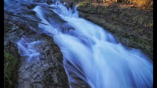 Große Wassermengen im Filswasserfall in Geislingen an der Steige im Dezember 2020 [upl. by Pena848]