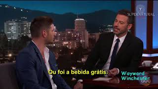 Jensen Ackles em entrevista completa no Jimmy Kimmel Live legendado PTBR [upl. by Froemming]