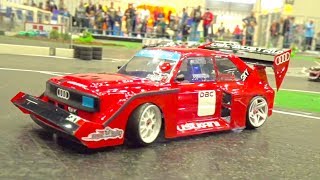 RC DRIFT CARS  SUPER SCALE RACE MODEL  RC DRIFT BATTLE  RC AUDI S1  Modellbau Wien [upl. by Llirret]