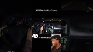 C6 Z06 Goes 213 MPH in 5th gear 🤯NO BOOST youtubeshorts corvette [upl. by Prosser352]