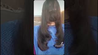 Long layer hair cut nawaymakeupstudio [upl. by Ecirtra5]