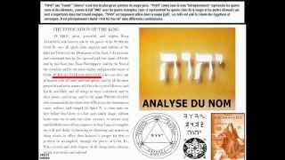 FREEMASONRY יהוה JEHOVAH ITS NOT THE NAME of the TRUTH GOD Le Nom Divin de DIEU [upl. by Bartolomeo]