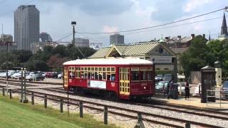 NORTA Riverfront streetcar 460 [upl. by Latoyia]