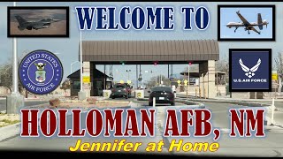 WELCOME TO HOLLOMAN AIR FORCE BASE Tour of the Base amp Local Community usaf military alamogordo [upl. by Vincelette872]