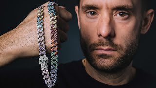 Making A Rainbow Cuban Chain [upl. by Elleved]