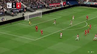 Fc 25 My career Koln vs Frankfurt Bundesliga 20252026 [upl. by Eronel]