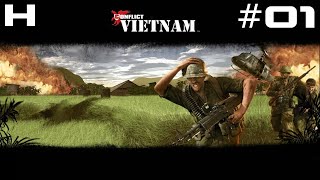 Conflict Vietnam Walkthrough Part 01 PC [upl. by Naret]