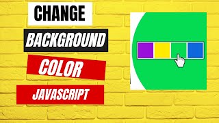 Change Background Color onclick using JavaScript2024 [upl. by Leiba]