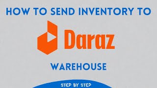 How to Create IO for Fulfillment by Daraz  How to send inventory to Daraz Warehouse  IO [upl. by Hiroshi221]