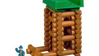 Fort Hudson Lincoln Logs Toy [upl. by Eimyaj107]