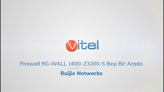 Firewall RGWALL 1600Z3200S Beşi Bir Arada  Ruijie Networks [upl. by Cartwell]