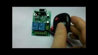 DC12V 2CH Switch  Adding a remote and changing control type [upl. by Suneya]