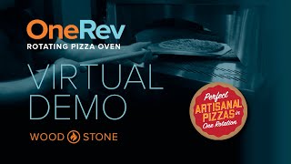 Wood Stone OneRev Rotating Pizza Oven Virtual Demo [upl. by Ayanat]