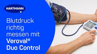 Blutdruck richtig messen Veroval® Duo Control [upl. by Steffi]