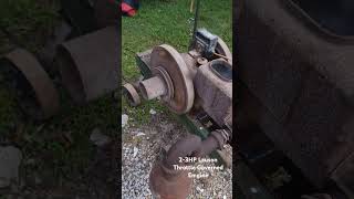 23 HP Lauson throttle governed engine [upl. by Remliw]