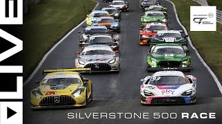 LIVE  Race  Silverstone 500  Intelligent Money British GT Championship [upl. by Moreland]