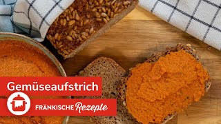 GEMÜSEAUFSTRICH gesunden BrotAufstrich selber machen 🍞 [upl. by Emelyne]