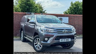 2019 TOYOTA HILUX PICKUP 24 D4D INVINCIBLE AUTO 4WD EURO 6 SS 4DR TSS [upl. by Krystyna]