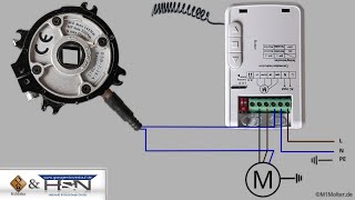 Einbau  Anschluss der Rolltorsteuerung Ecoline TM 5030 [upl. by Aniroc800]