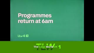 ITV4 1  quotProgrammes return at 6amquot slide 2022present [upl. by Suedama]