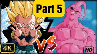 gotenks vs buu fight in hyperbolic time chamber part 5 hindi dragon Ball z [upl. by Consolata]