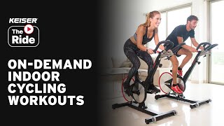 The Ride by Keiser  Ondemand Indoor Cycling Workouts [upl. by Ledairam375]