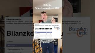 Debeka Bilanzkennzahlen 2023 [upl. by Nadruoj756]