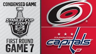 042419 First Round Gm7 Hurricanes  Capitals [upl. by Demetra]