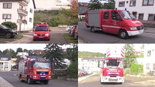 Feuer im Altenheim Zwei Perspektiven Feuerwehren der VG Südeifel in Aktion  Jahresabschlussübung [upl. by Otineb]