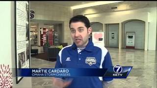 Hundreds gather to audition to sing at Stormchasers game [upl. by Astrid]