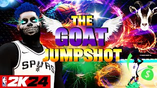 The Greatest 2k24 Jumpshot Of All Time Become a Sniper in Nba 2k24 nba2k24 2k24 [upl. by Morrill134]