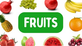 Fruit Names  Learn Fruit Names with Pictures  Learn English Words  English Vocabulary For Kids [upl. by Dihsar]