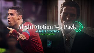 Alight Motion Mega 14K Pack  SHAKES  CC  TEXT ANIMATIONS  TRANSITIONS  OVERLAYS  XML amp LINK [upl. by Ethelinda407]