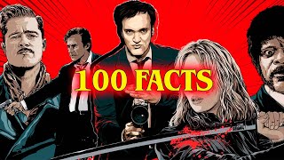 100 FACTS  Quentin Tarantino Movies [upl. by Neelrahs]