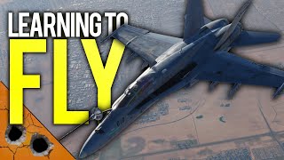 Getting Started in DCS World  Learning to Fly Episode 1 [upl. by Edmond]