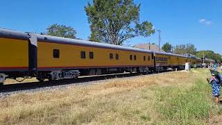 Union Pacific Big Boy 4014 in Navasota TX [upl. by Meela]