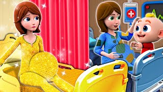 Rich Pregnant vs Broke Pregnant🥺 Caring Pregnant Song  Baby Police and More Funny Song amp Kids Songs [upl. by Tronna2]