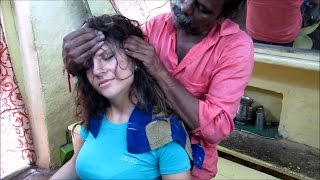 Worlds Greatest Head Massage 19  Eliana ASMR Barber meets Baba the cosmic Barber [upl. by Florin]